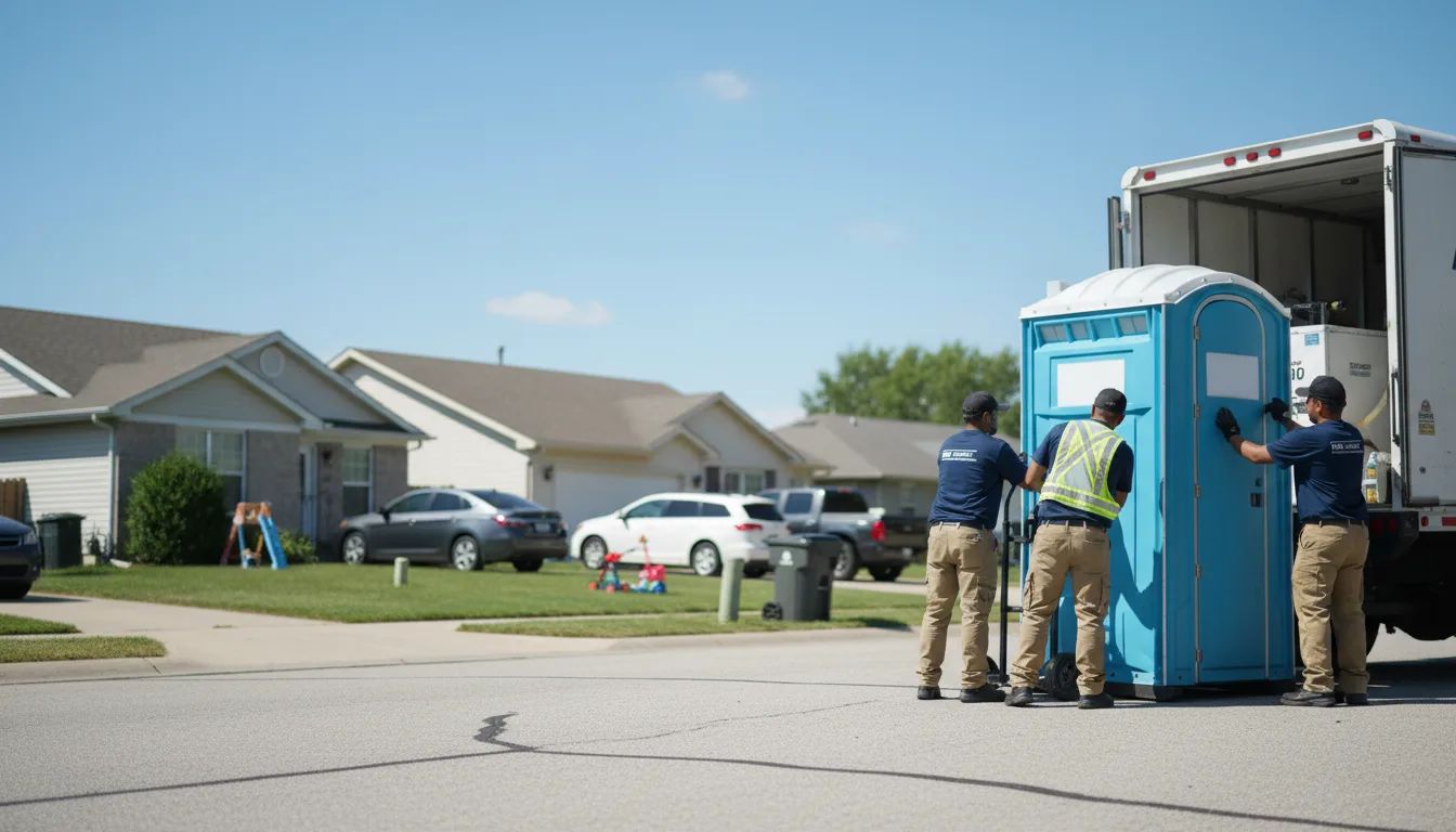 Standard Porta Potty Rentals in New Windsor, IL near me
